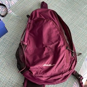 Eddie Bauer one strap small backpack